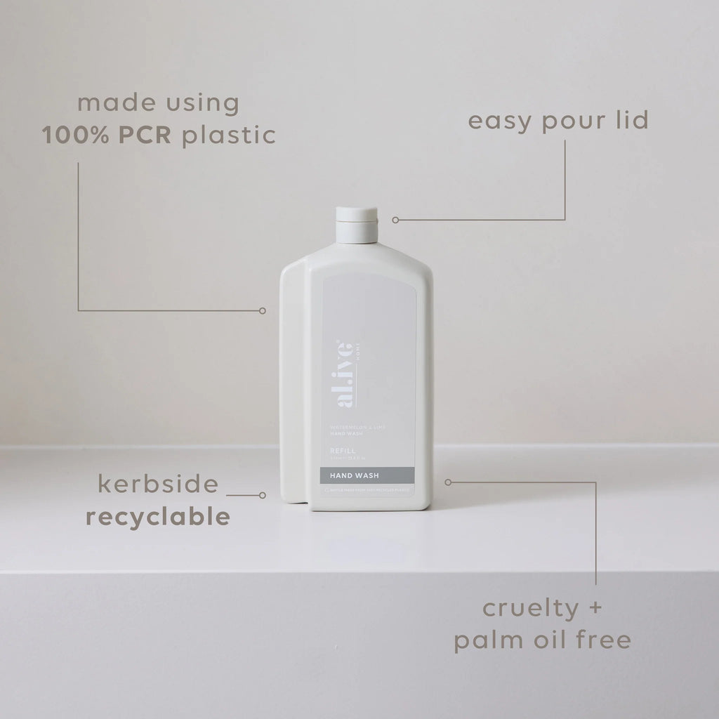 Hand Wash Refill Bottle - Watermelon & Lime