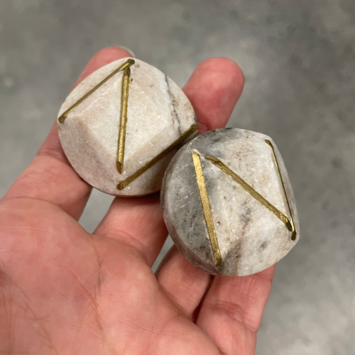 Drawer Knob - Pink Salt