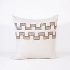 Astor  Cushion - Ivory/Natural