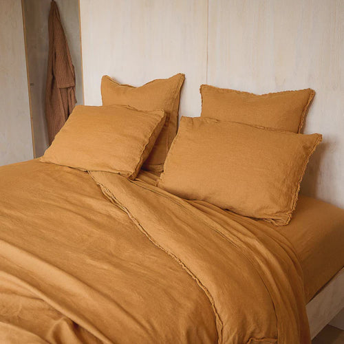 Standard Pillowcase Set - Ochre