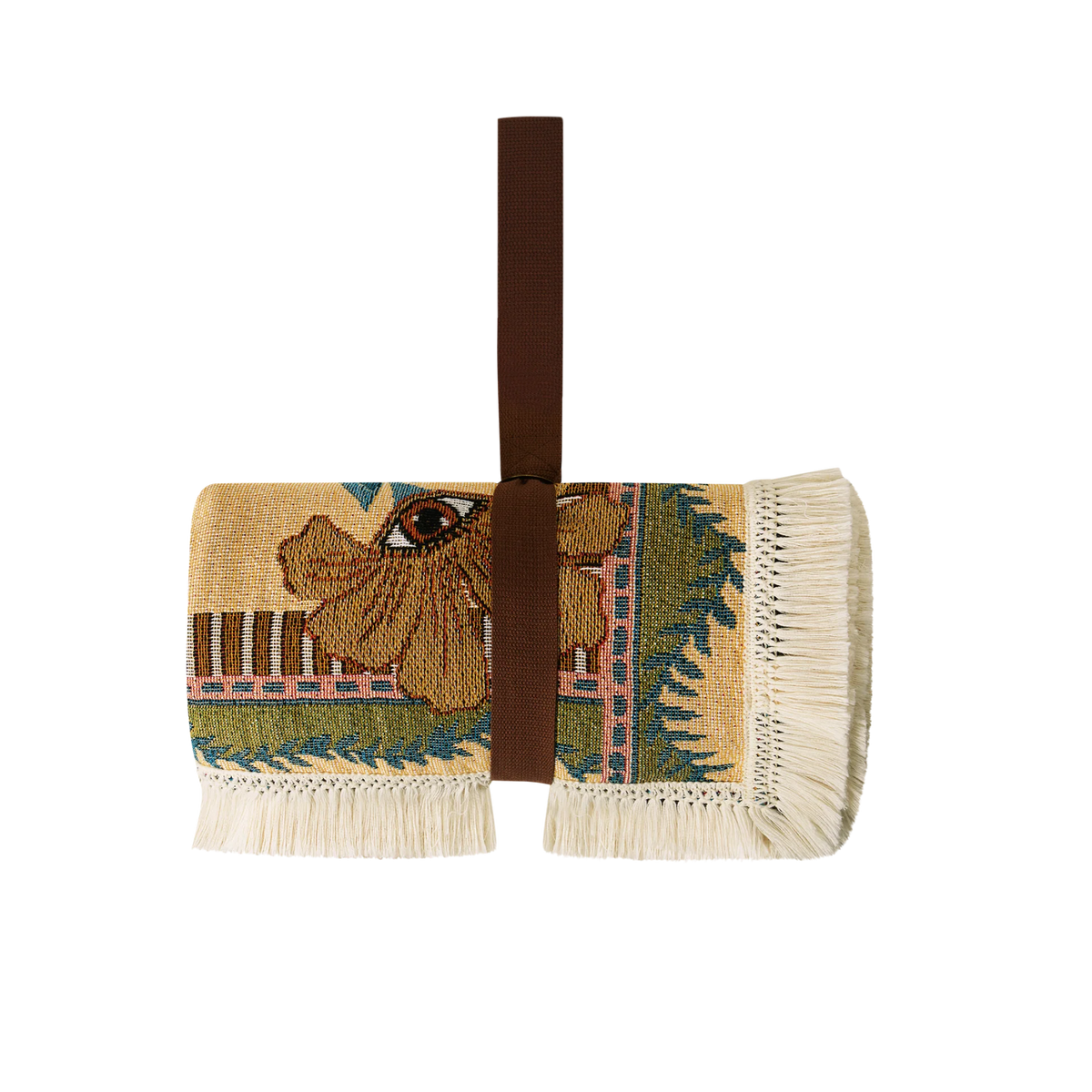 Eye Of The Jungle Throw - Dune