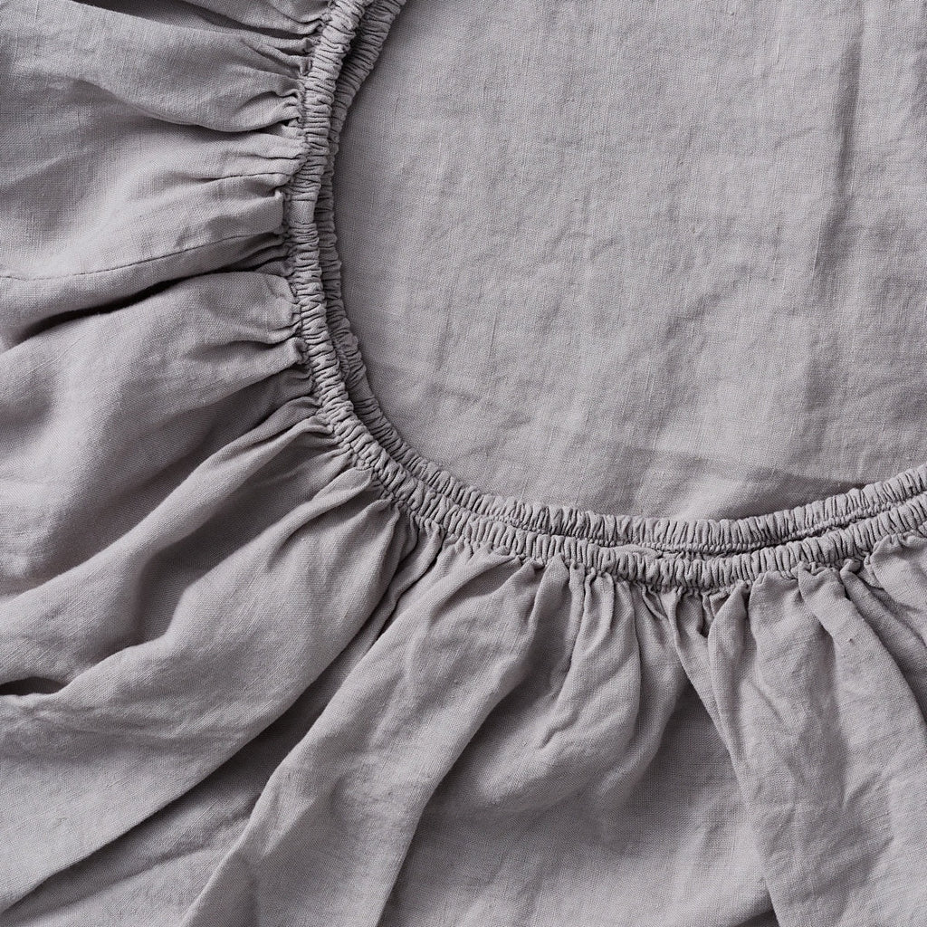 Fitted Sheet - Cool Grey