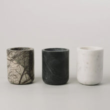 Marble Cylinder - White