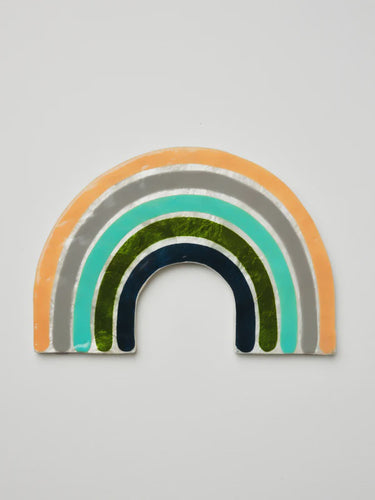 Wall Tile - Golden Rainbow Pink