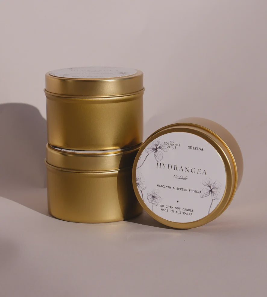 Travel Tin - Hydrangea