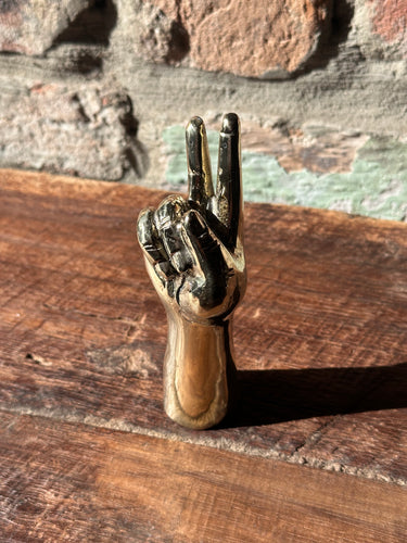 Brass Hand - Peace