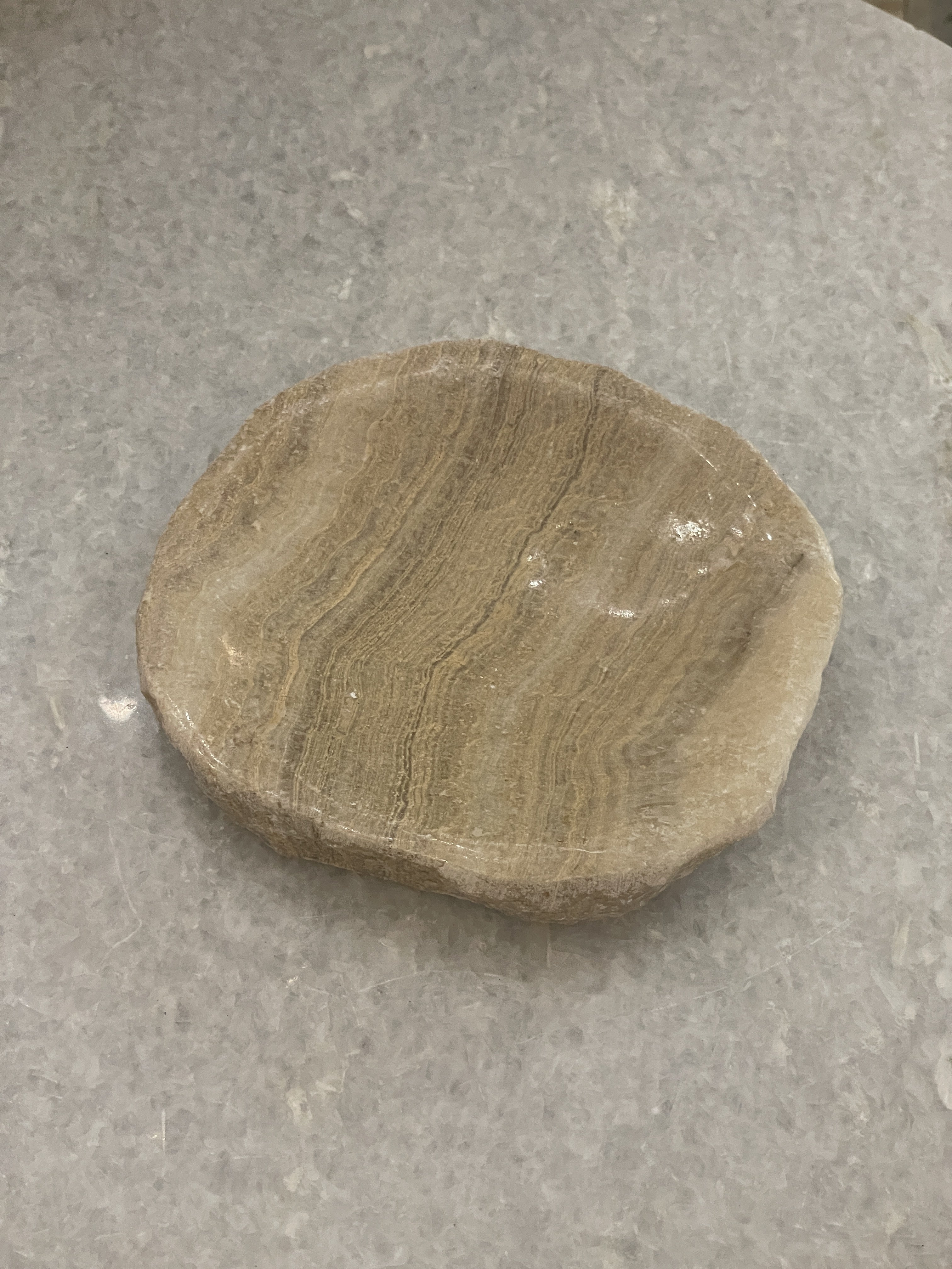 Onyx Soap Dish - Natural