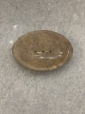 Oval Soap Dish - Fossil