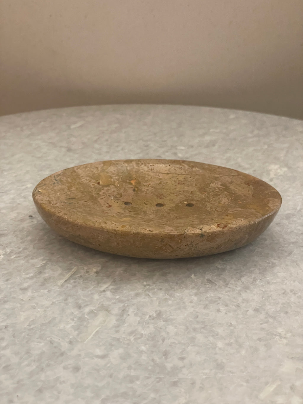 Oval Soap Dish - Fossil