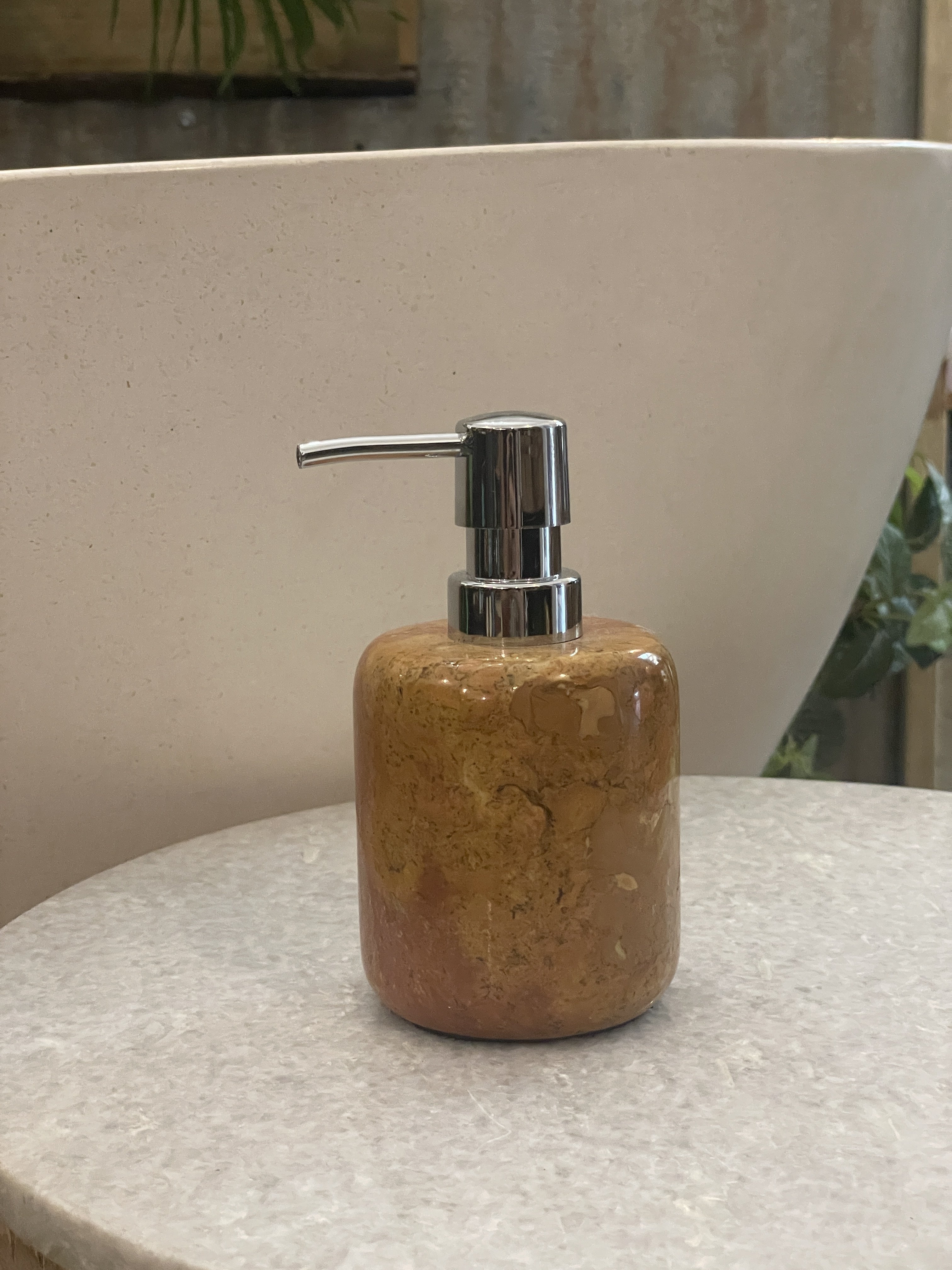 Marble Soap Dispenser - Fossil