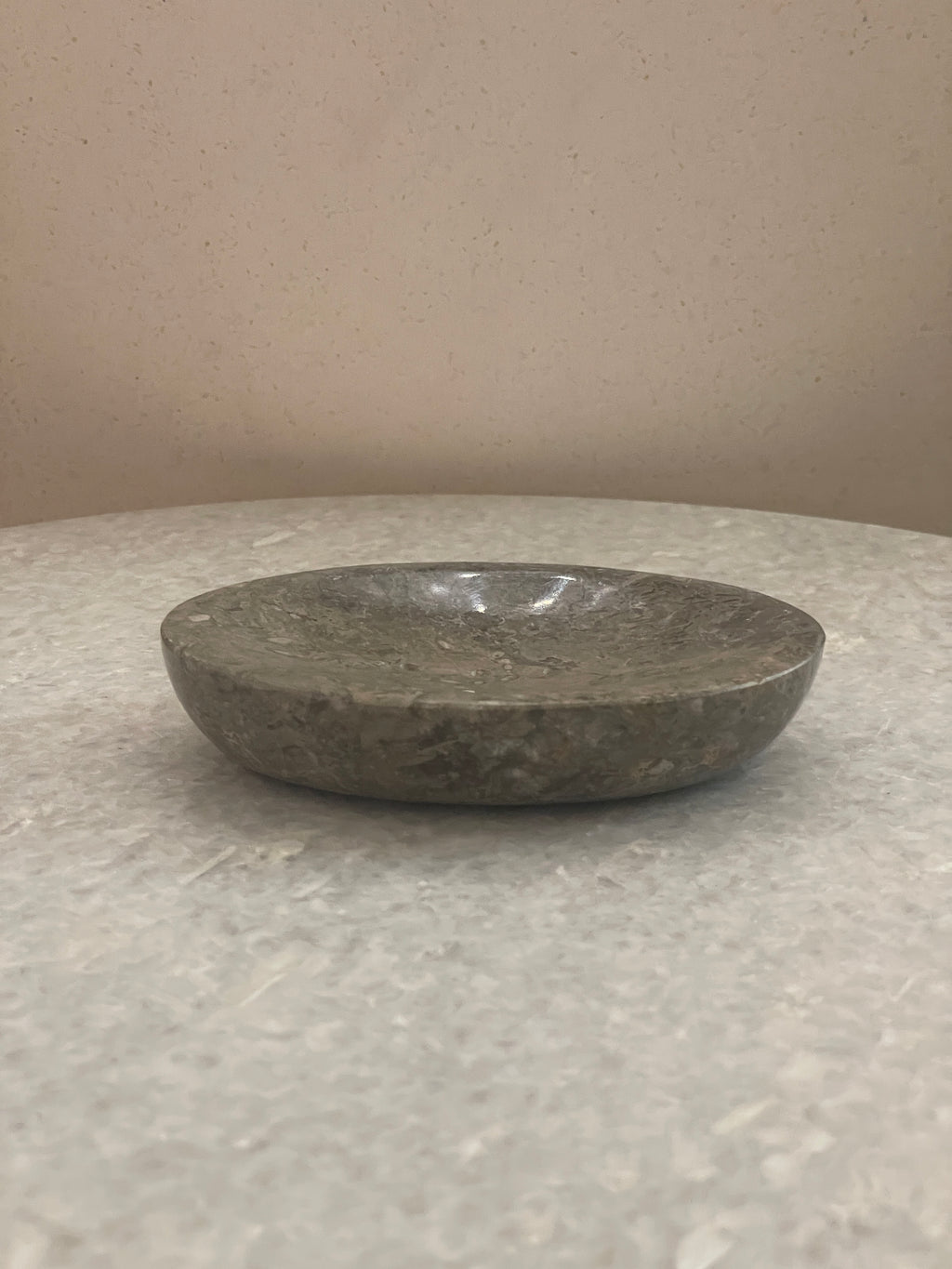 Oval Soap Dish - Grey