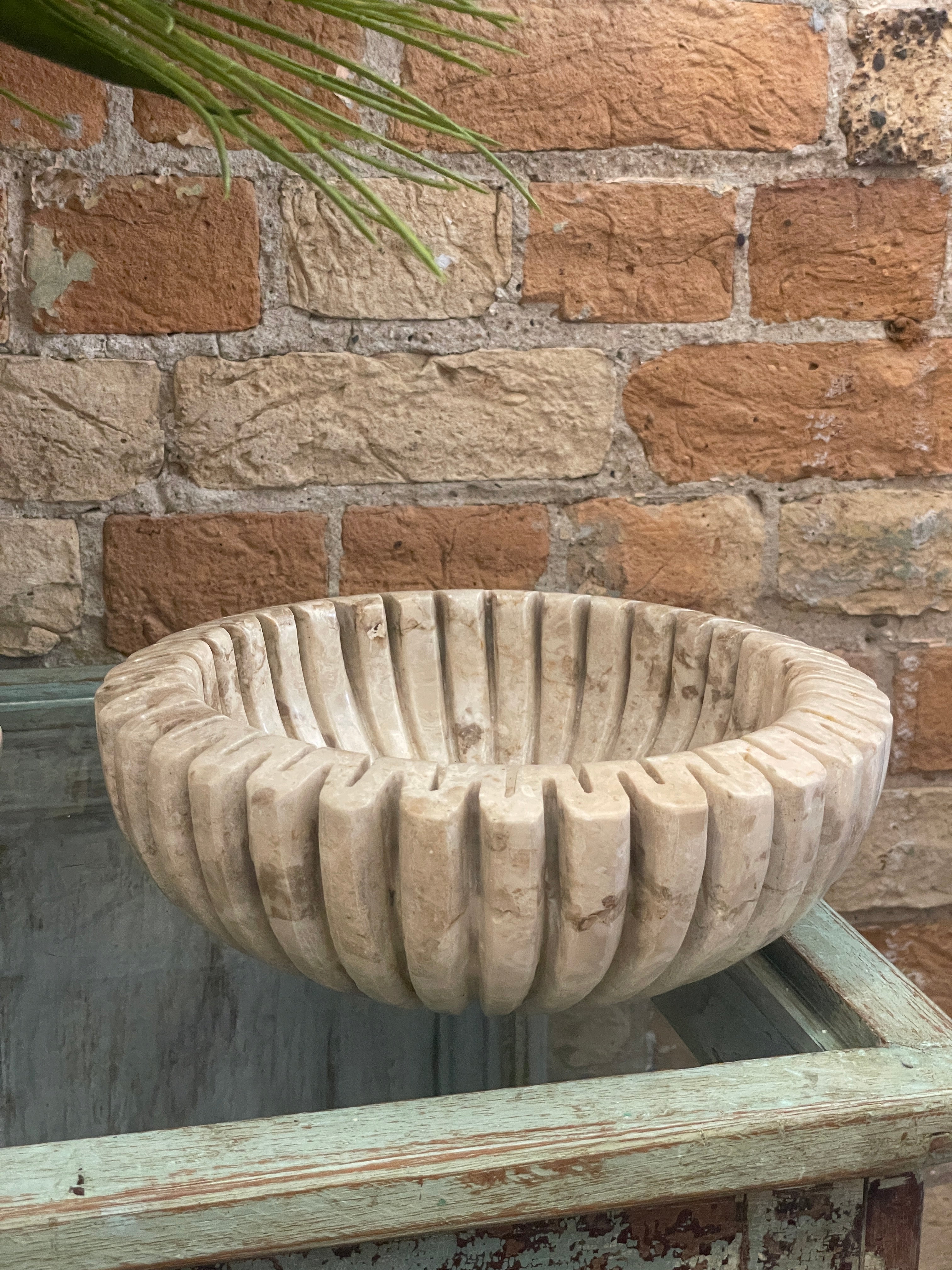 Ripple Stone Bowl - Large