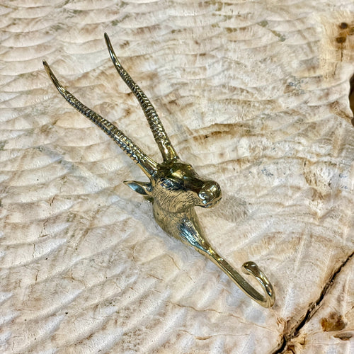 Brass Impala Hook