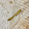 Brass Leaf Pate Knife