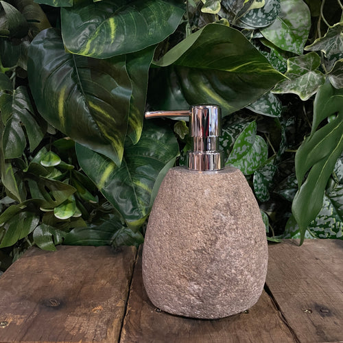 Natural Rock Stone Soap Dispenser