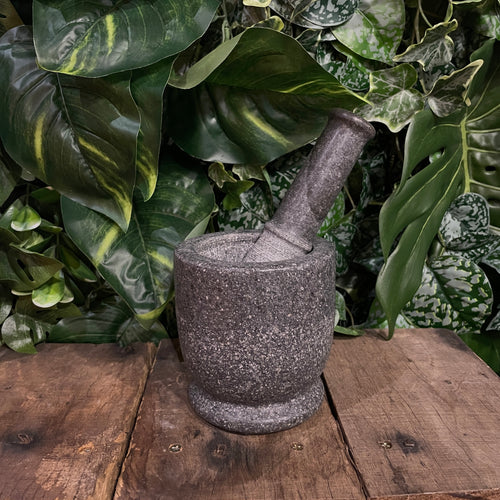 River Rock Mortar & Pestle