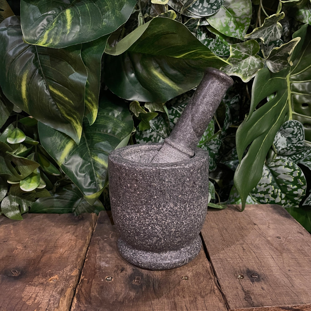River Rock Mortar & Pestle