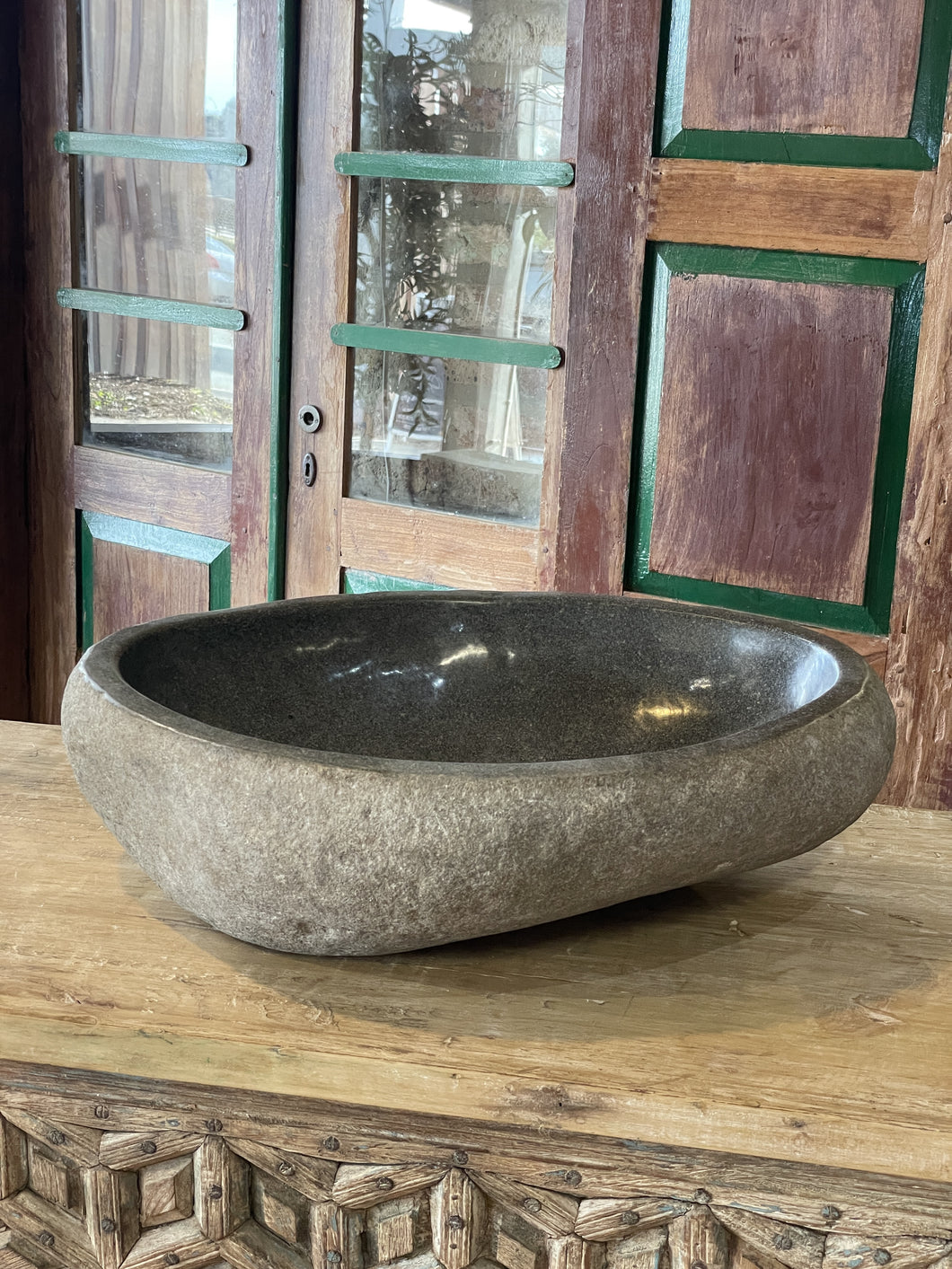 Natural Rock Stone Basin