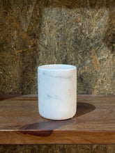 Marble Cylinder - White