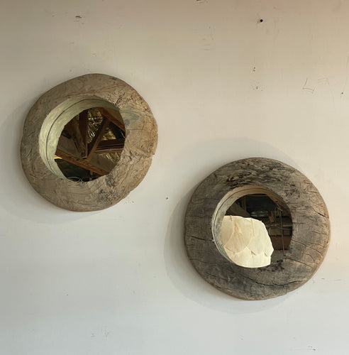 Indian Round Mirror