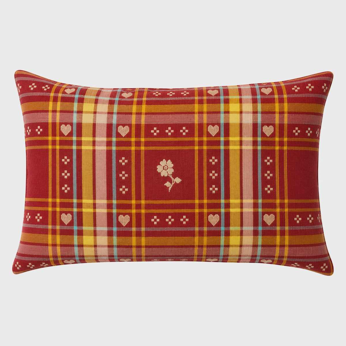 Josephine Cotton Pillowcase Set - Sienna