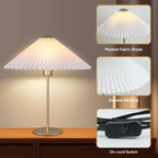 Peck Pleated Table Lamp