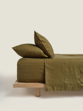 Fitted Sheet - Olive