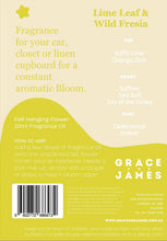 Air Freshener - Lime Leaf & Wild Fresia