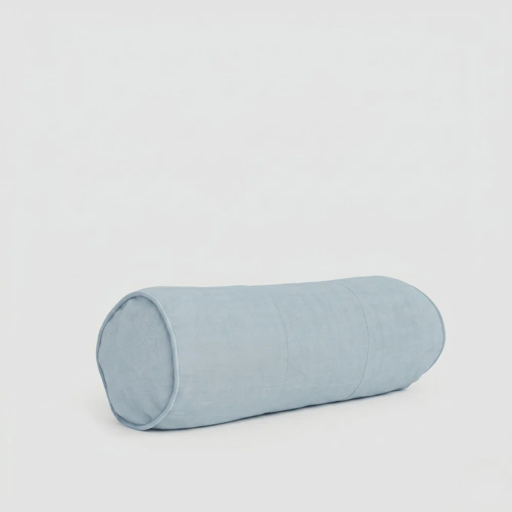 Luca Bolster Cushion - Sky