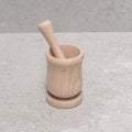 Wooden Mortar & Pestle