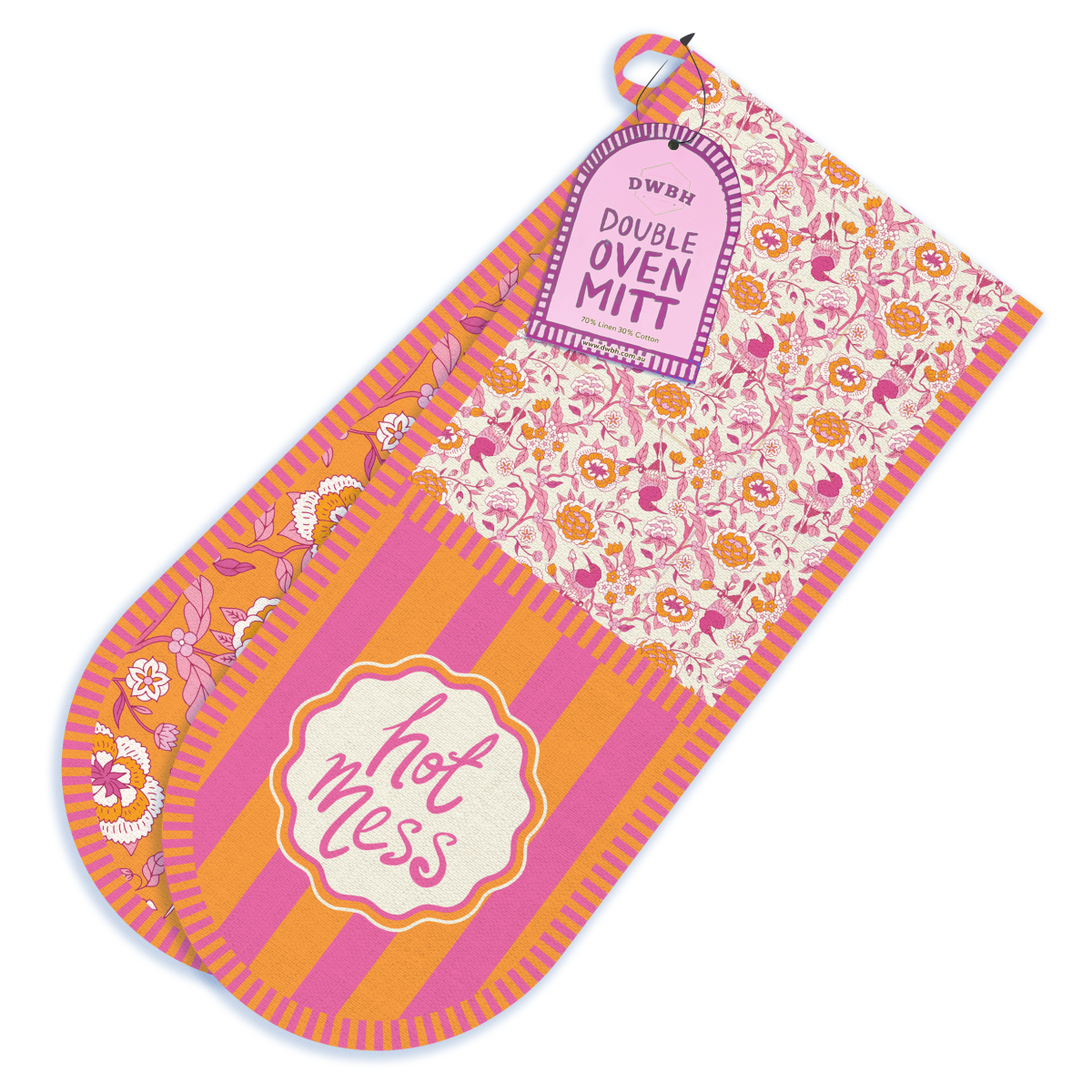 Double Oven Mitt - Hot Mess