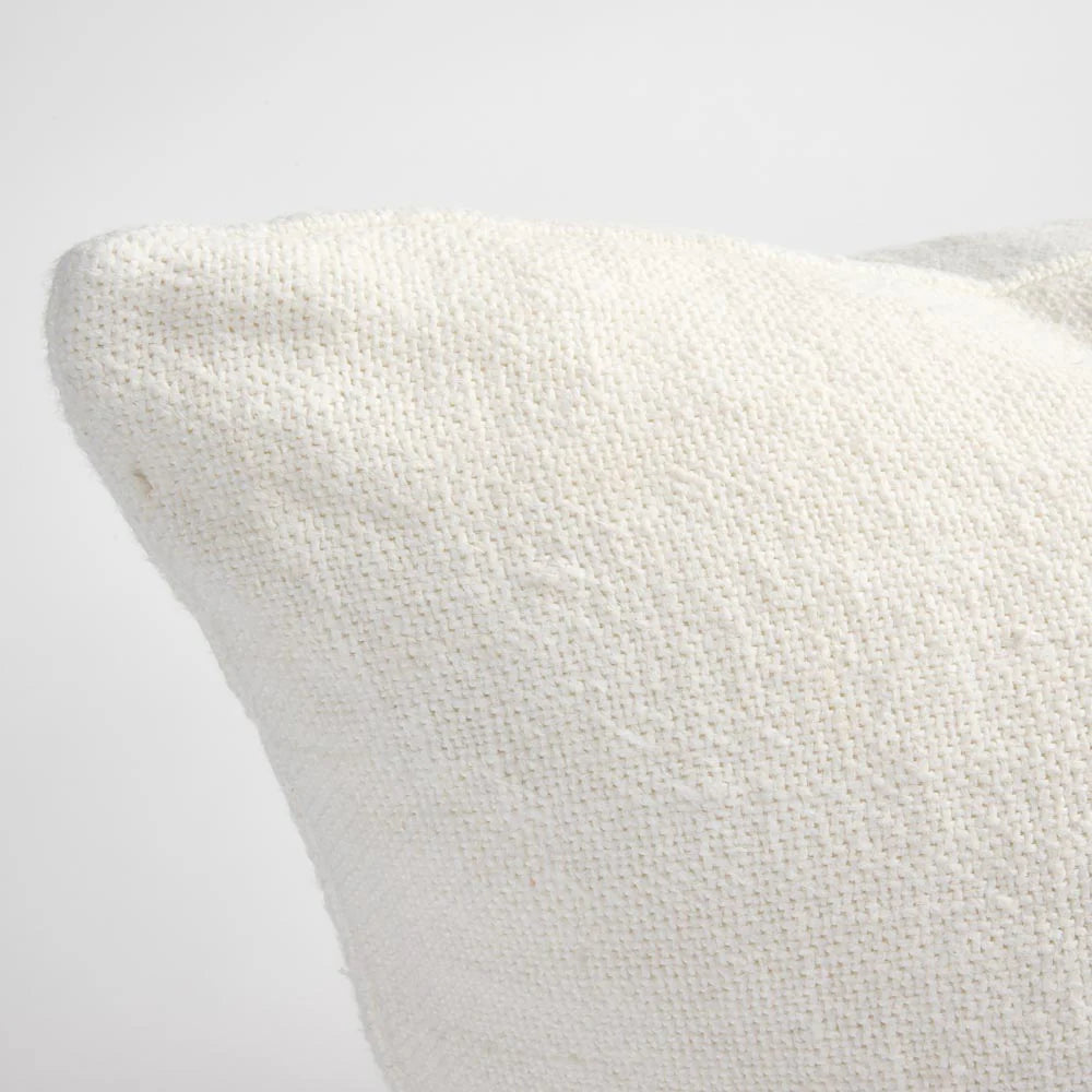 Orion Cushion - White/Chocolate