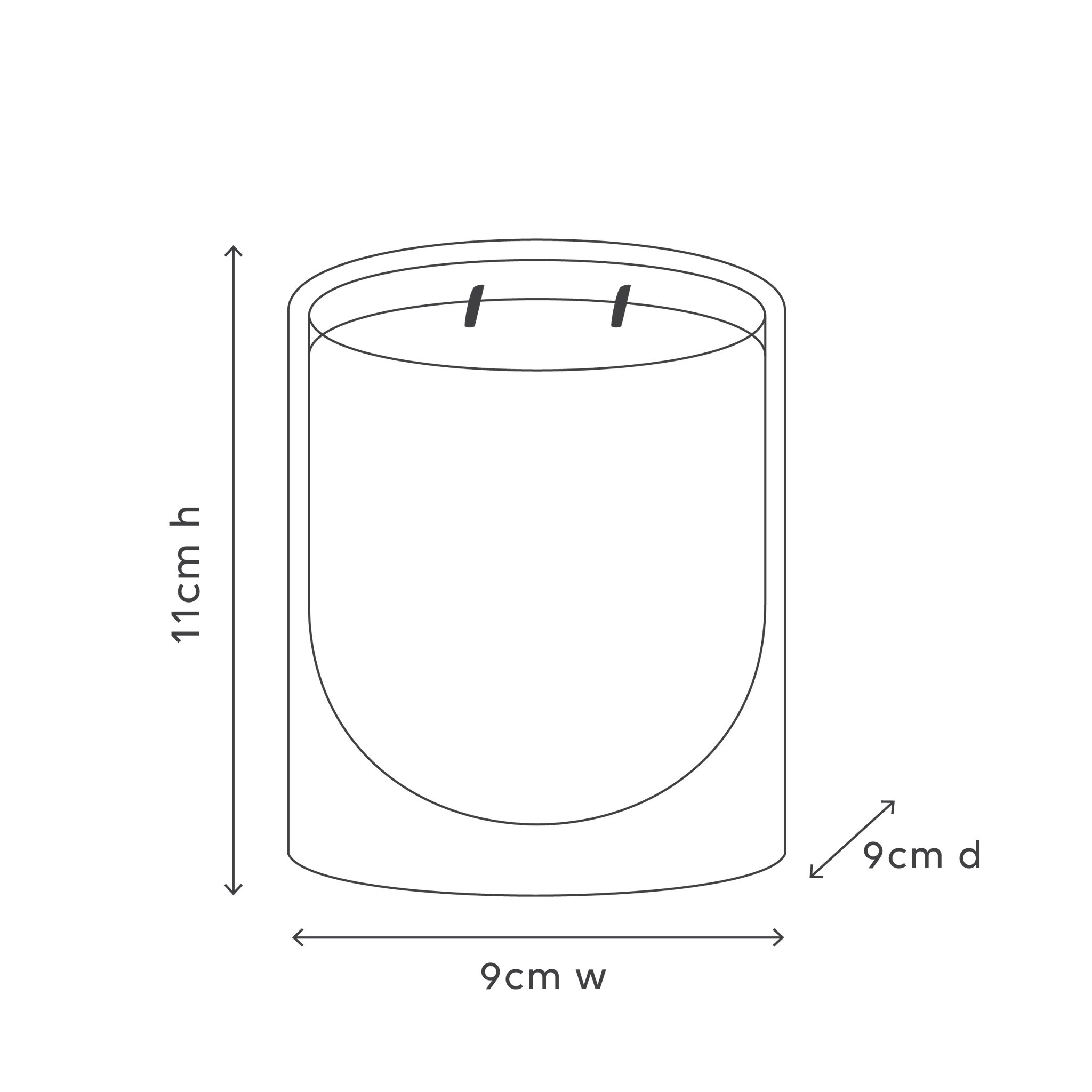 Soy Candle - Apricot & Sweet Fig