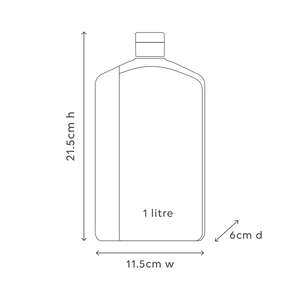 Wash Refill Bottle - Mango & Lychee