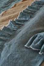 Flat Sheet - Spruce Ruffle