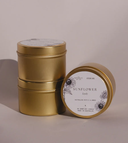 Travel Tin - Sunflower