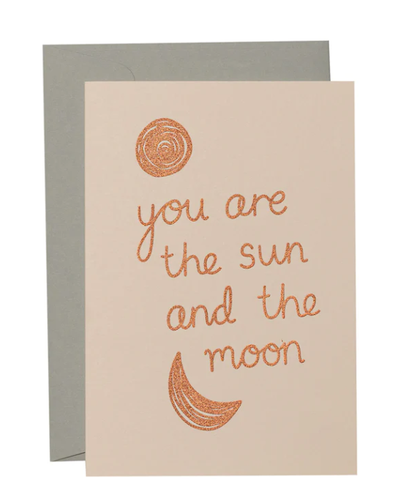 Card - Sun And Moon