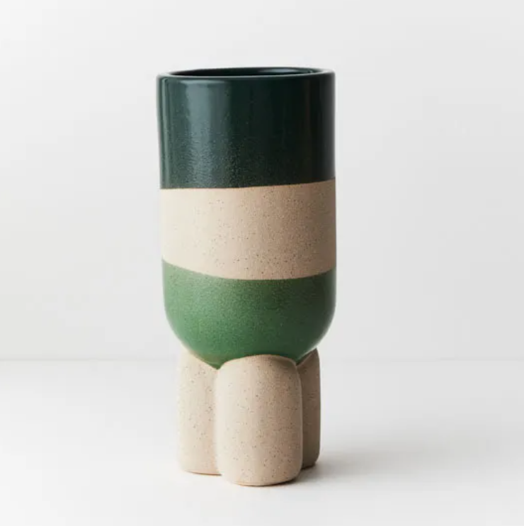 Odette Vase Emerald