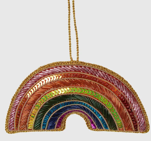 Rainbow Sequin Hanging Decoration