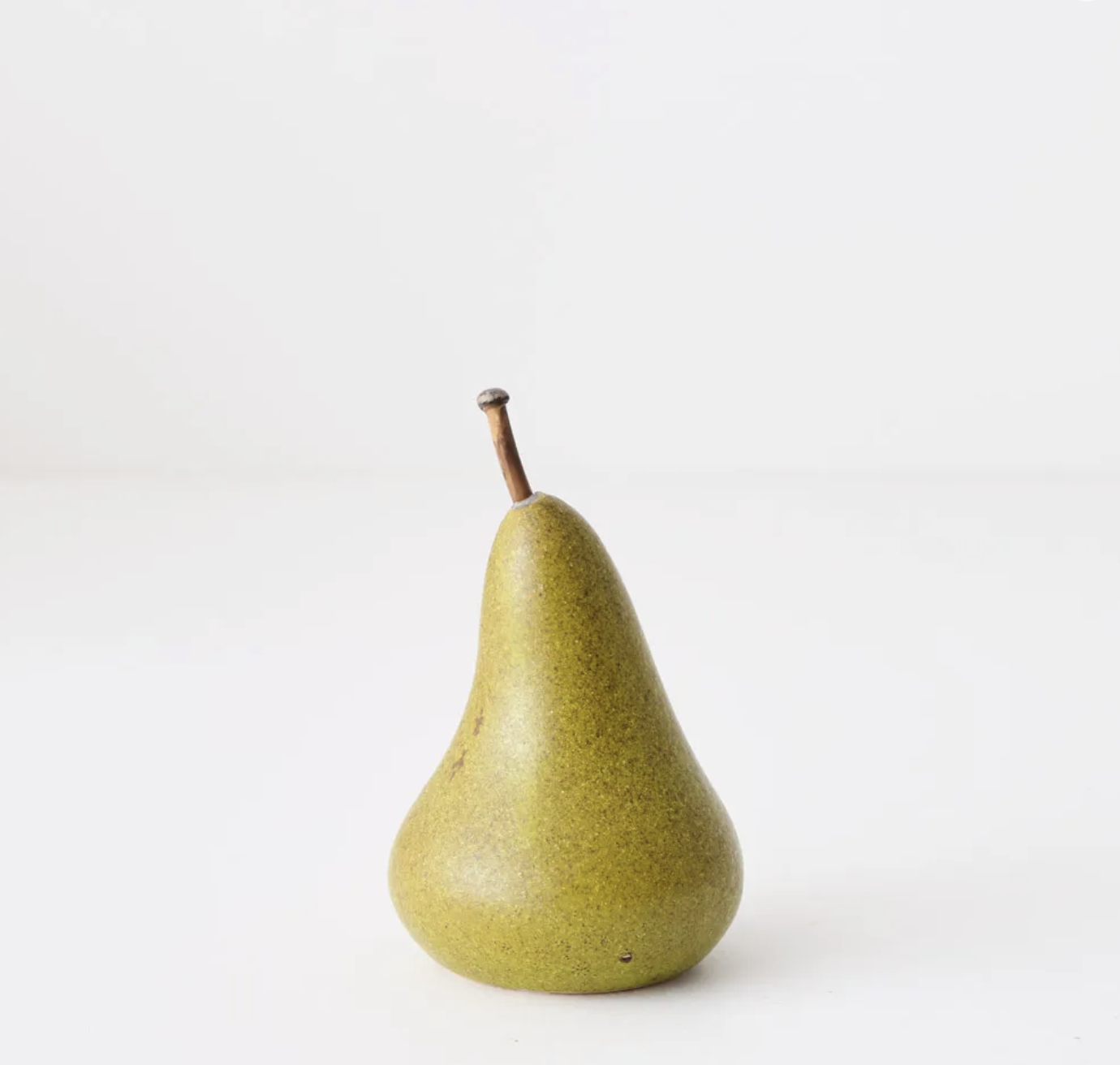 Small Elvi Pear - Green Brown