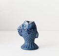 Small Pesce Vase - Azure
