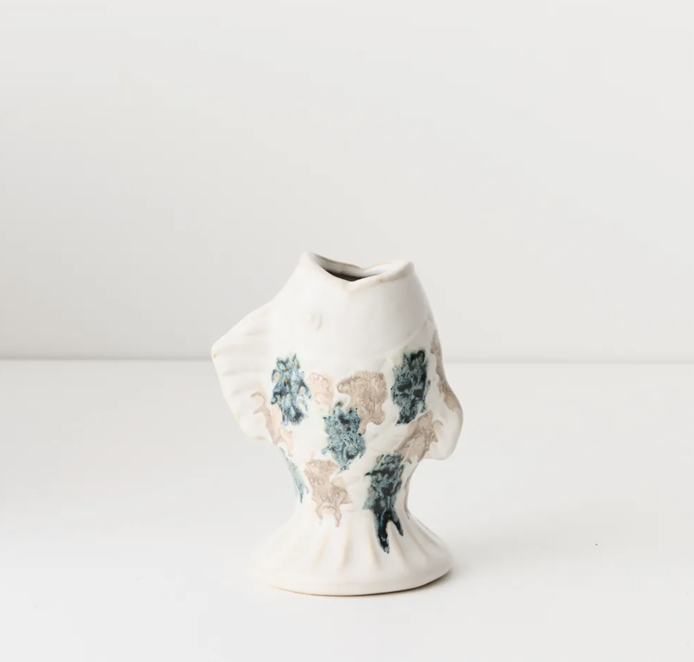 Small Pesce Vase - Saltwater