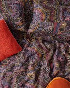 Linen Fitted Sheet - Tjala Tjukurpa