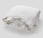 Duvet Cover - Navy Pinstripe