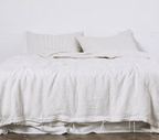 Duvet Cover - Navy Pinstripe