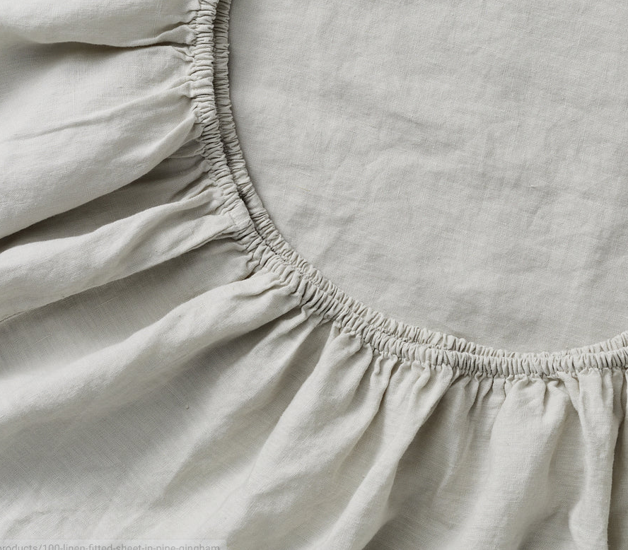 Fitted Sheet - Dove Grey