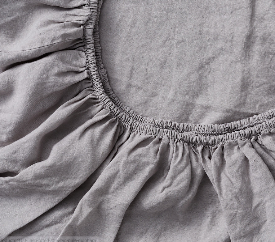 Fitted Sheet - Cool Grey