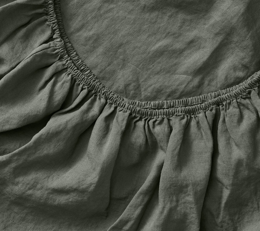 Fitted Sheet - Khaki