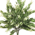 Ruscus Bush - Grey/White