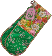 Double Oven Mitt - La Dolce Vita